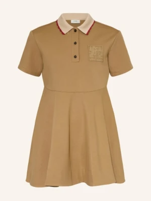 Fendi Sukienka Koszulowa Z Dżerseju braun