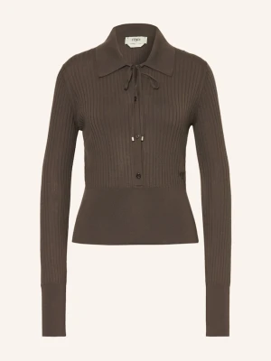 Fendi Sweter braun BRĄZOWY