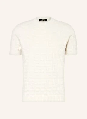 Fendi T-Shirt Girocollo weiss