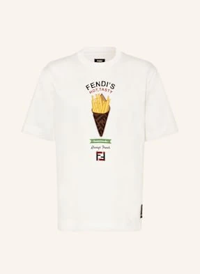 Fendi T-Shirt weiss