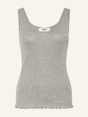 Fendi Top grau