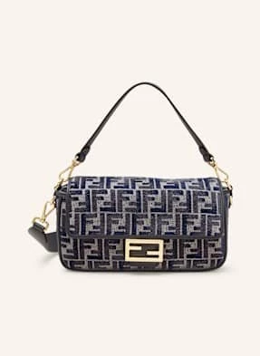 Fendi Torba Na Ramię Baguette blau