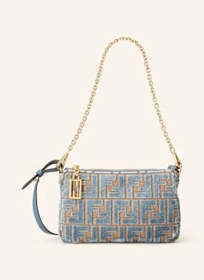 Fendi Torba Na Ramię Baguette blau