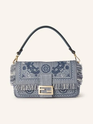 Fendi Torba Na Ramię Baguette blau