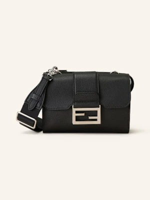Fendi Torba Na Ramię Baguette Double schwarz