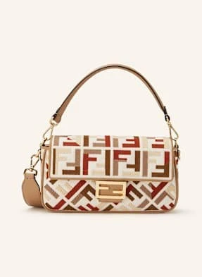 Fendi Torba Na Ramię Baguette Medium beige