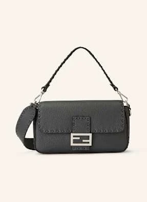 Fendi Torba Na Ramię Baguette Medium grau