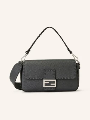Fendi Torba Na Ramię Baguette Medium grau