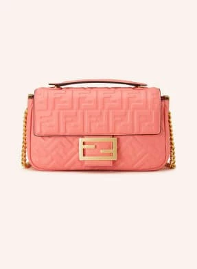 Fendi Torba Na Ramię Baguette Midi rosa