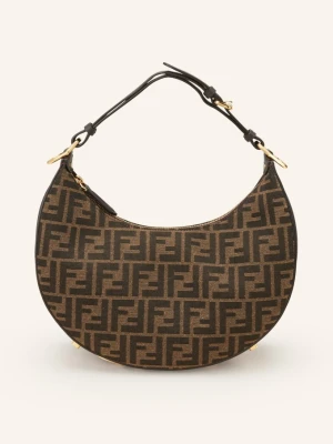 Fendi Torba Na Ramię Fendigraphy Small braun