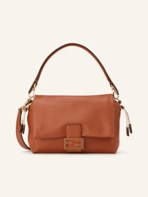 Fendi Torba Na Ramię Mamma Baguette Medium braun