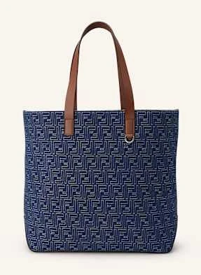 Fendi Torba Shopper Medium blau