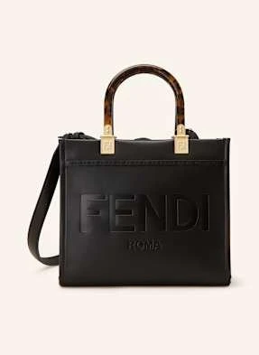 Fendi Torba Shopper Sunshine Small schwarz