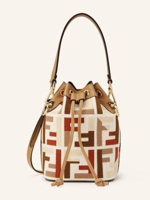 Fendi Torba Worek Mon Tresor Mini beige