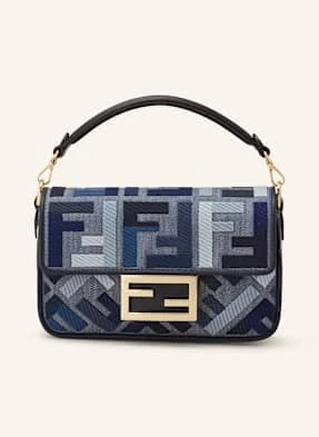 Fendi Torebka Baguette Mini blau