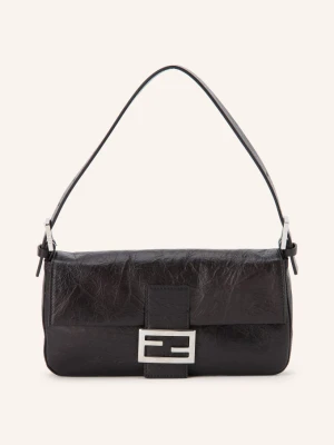 Fendi Torebka Baguette schwarz CZARNY