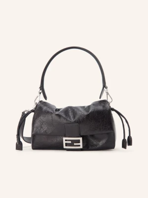 Fendi Torebka Baguette Soft Medium schwarz CZARNY