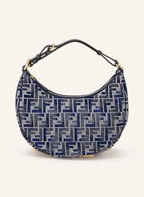 Fendi Torebka Hobo Fendigraphy Small blau