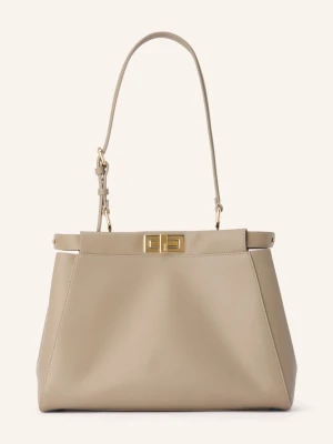 Fendi Torebka My Peekaboo Medium grau SZARY