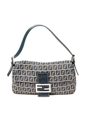 Fendi Torebka w kolorze szarobrązowo-granatowym - 25 x 14 x 4 cm rozmiar: onesize