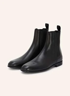 Ferragamo Botki Chelsea schwarz