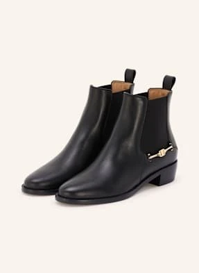 Ferragamo Botki Chelsea schwarz