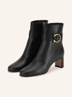 Ferragamo Botki Jamie schwarz