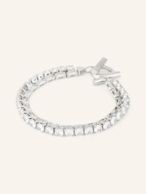 Ferragamo Bransoletka Gancio Evo silber SREBRNY