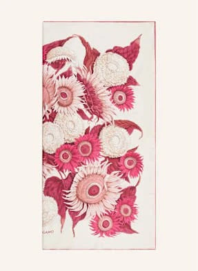 Ferragamo Chusta Jedwabna Girasoli rot