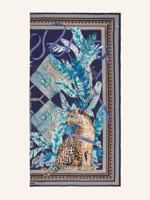 Ferragamo Chusta Z Kaszmiru blau