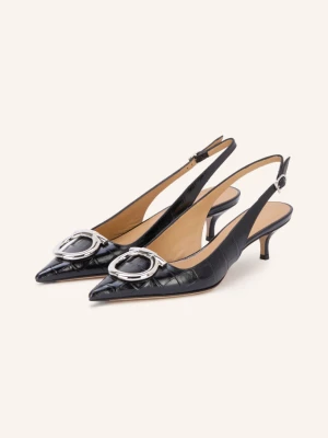 Ferragamo Czółenka Typu Slingback Sara schwarz