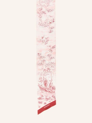 Ferragamo Jedwabny Szal rosa