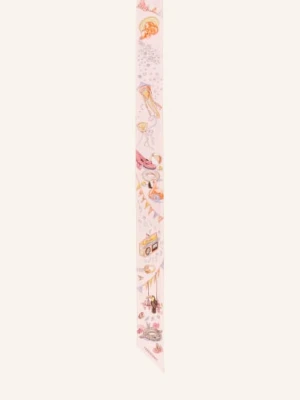 Ferragamo Jedwabny Szal rosa