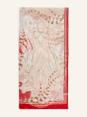 Ferragamo Jedwabny Szalik rot