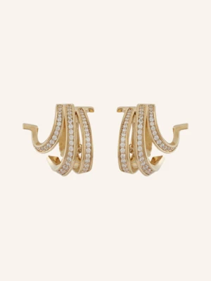 Ferragamo Klipsy Do Uszu gold