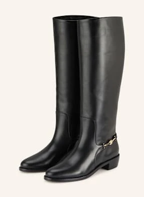 Ferragamo Kozaki Therma schwarz