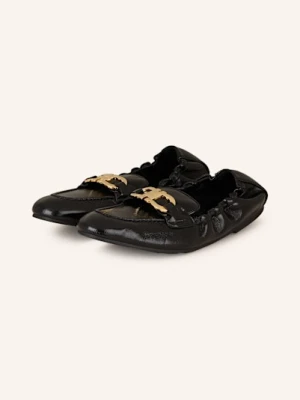 Ferragamo Lakierowane Loafersy Jodie schwarz