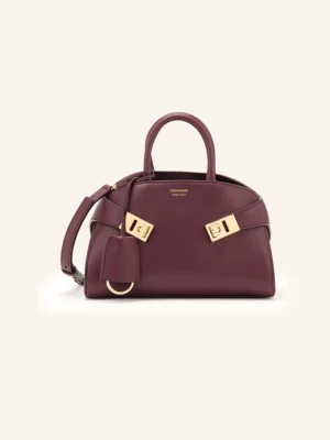 Ferragamo Listonoszka Hug Mini lila