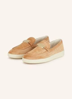 Ferragamo Loafersy beige