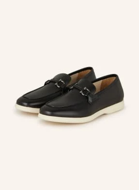 Ferragamo Loafersy Cosimo schwarz