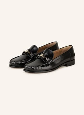 Ferragamo Loafersy Harry schwarz