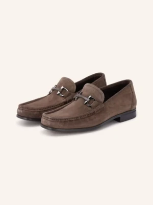 Ferragamo Mokasyny Grandioso braun