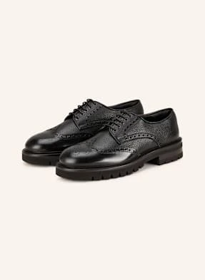 Ferragamo Obuwie Sznurowane Aspen schwarz