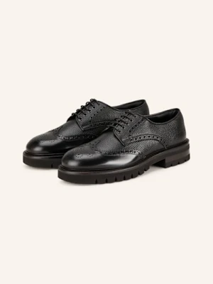 Ferragamo Obuwie Sznurowane Aspen schwarz