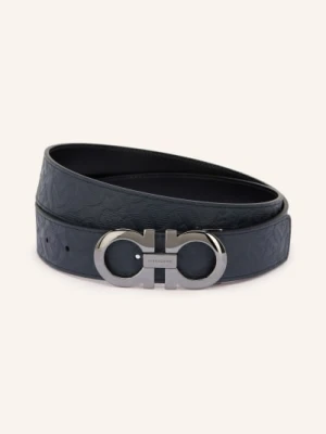Ferragamo Pasek Skórzany blau