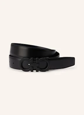 Ferragamo Pasek Skórzany Dwustronny blau