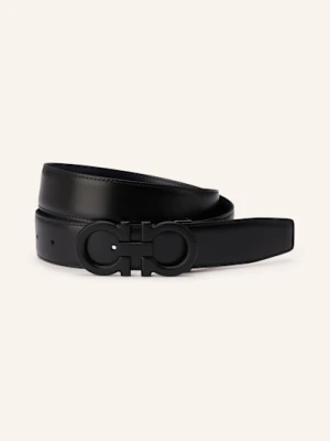 Ferragamo Pasek Skórzany Dwustronny blau