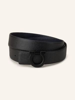 Ferragamo Pasek Skórzany schwarz