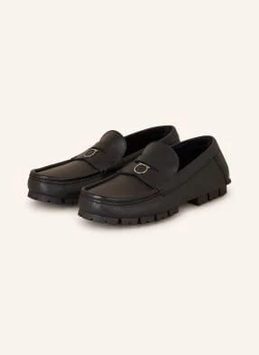 Ferragamo Penny Loafers Dougan schwarz