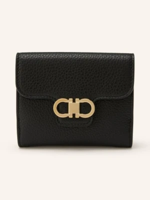 Ferragamo Portfel Gancio schwarz